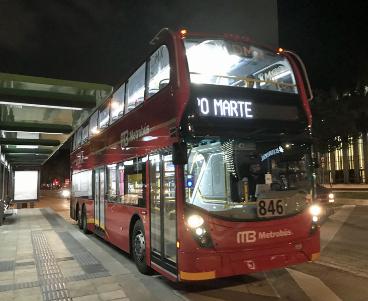 MB Metrobus Alexander Dennis Enviro500MMC 846